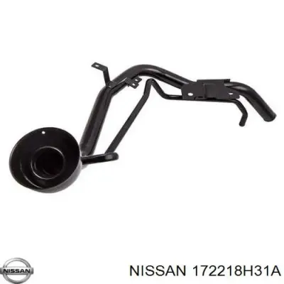 Tapa del tubo de llenado del depósito de combustible NISSAN 172218H31A