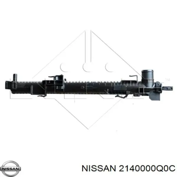 Radiador 2140000Q0C Nissan/Infiniti