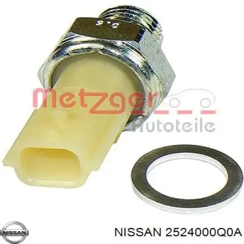 Sensor de presión de aceite 2524000Q0A Nissan/Infiniti