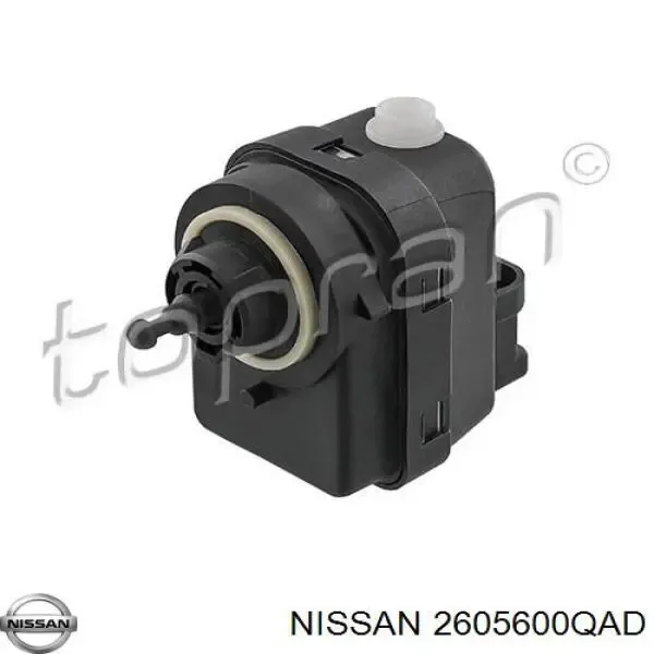 Motor regulador de faros 2605600QAD Nissan/Infiniti