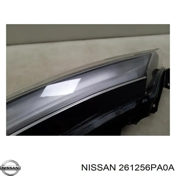 Piloto intermitente en el parachoques izquierdo 261256PA0A Nissan/Infiniti