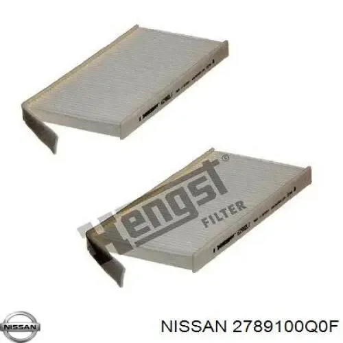 Filtro de habitáculo 2789100Q0F Nissan/Infiniti