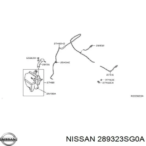  289323SG0A Nissan/Infiniti