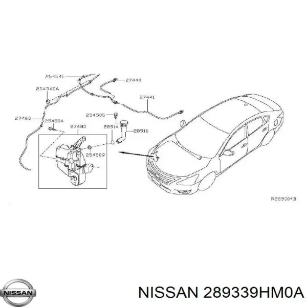  289339HM0A Nissan/Infiniti