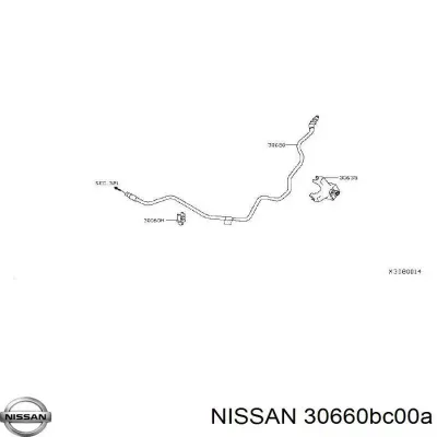 Imitador de par máximo de embrague NISSAN 30660BC00A