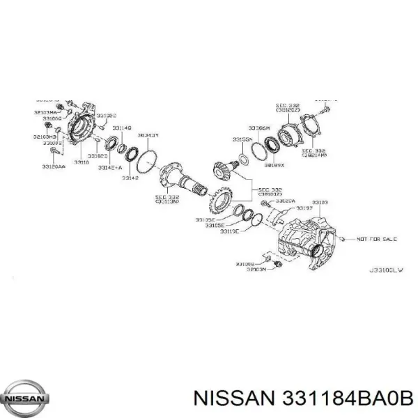  331184BA0B Nissan/Infiniti