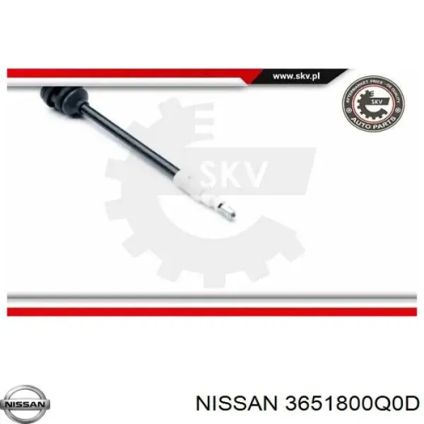 Cable intermedio de freno de mano 3651800Q0D Nissan/Infiniti