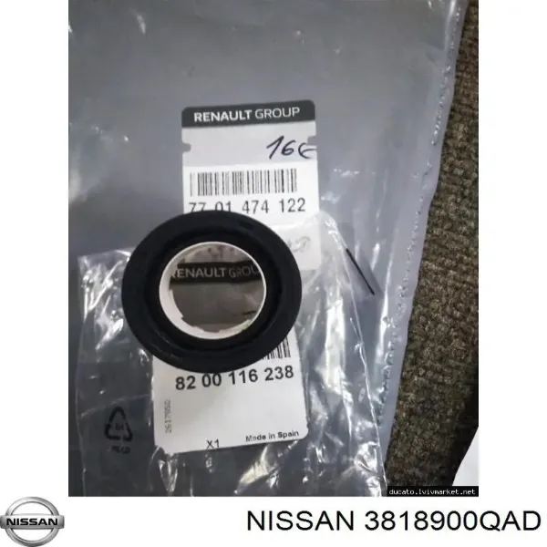Retén del semieje delantero derecho 3818900QAD Nissan/Infiniti