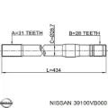 Semieje delantero derecho Nissan Patrol Y61