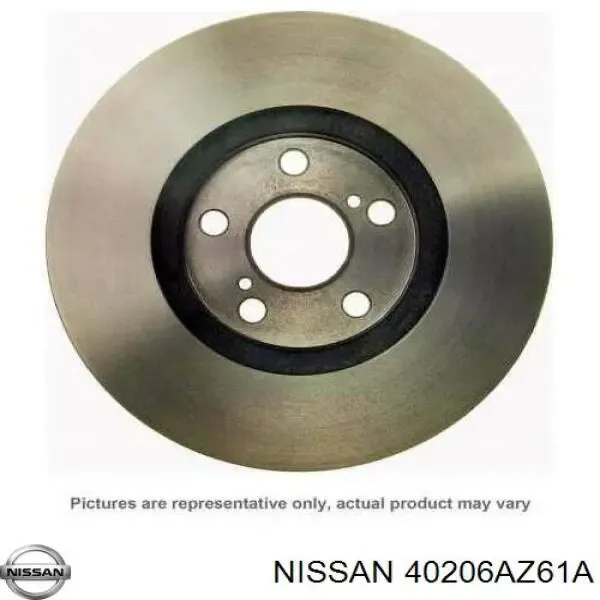 Disco de freno 40206AZ61A Nissan/Infiniti