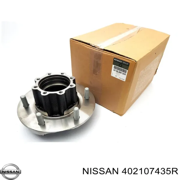 Cojinete de rueda delantero Renault Master 3 FV, JV