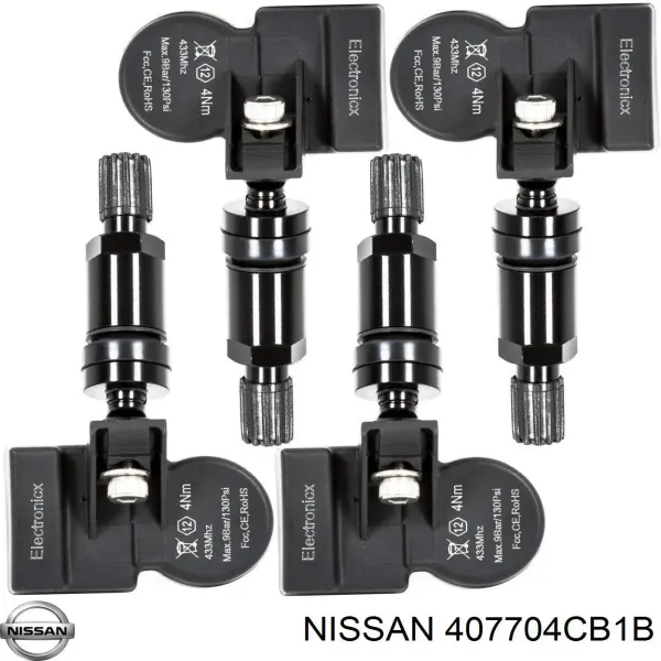 Sensor de presión de neumáticos 1616456580 Peugeot/Citroen