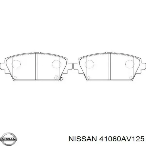 Pastillas de freno delanteras Nissan Primera P12