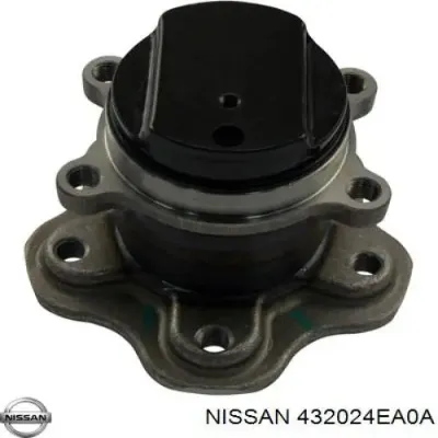 Cubo de rueda trasero NISSAN 432024EA0A