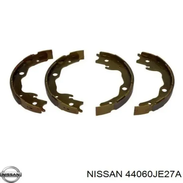 Juego de zapatas de frenos, freno de estacionamiento Nissan Qashqai 1 J10