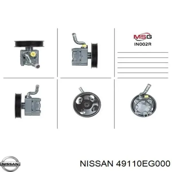 Bomba de dirección 49110EG000 Nissan/Infiniti