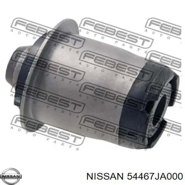 Buje silencioso del subchasis delantero 54467JA000 Nissan/Infiniti