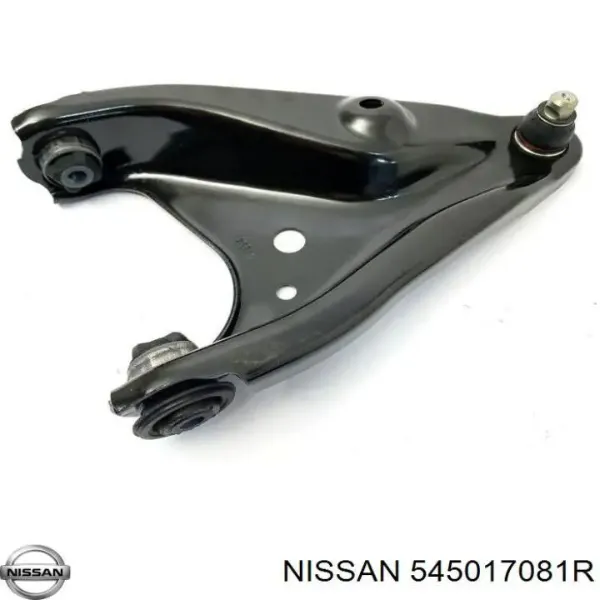 Brazo inferior izquierdo de la suspensión delantera 545017081R Nissan/Infiniti