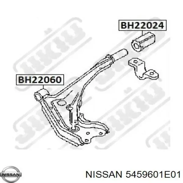 Silentblock del brazo de suspensión 5459601E01 Nissan/Infiniti