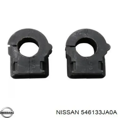 Buje de barra estabilizadora delantera 546133JA0A Nissan/Infiniti
