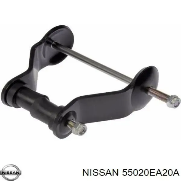 Ballesta de suspensión trasera 55020EA20A Nissan/Infiniti
