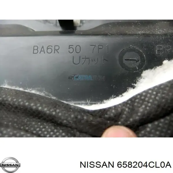 Sellador del capó 658204CL0A Nissan/Infiniti