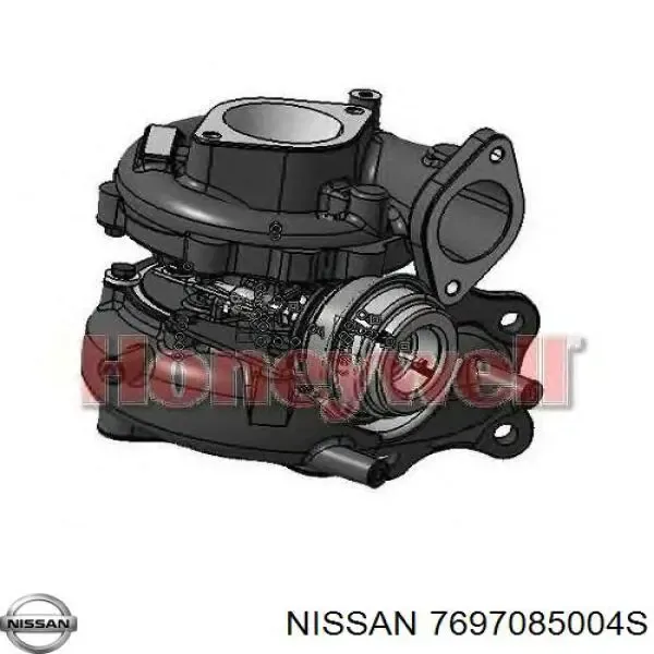 Turbocompresor Nissan Navara D40M