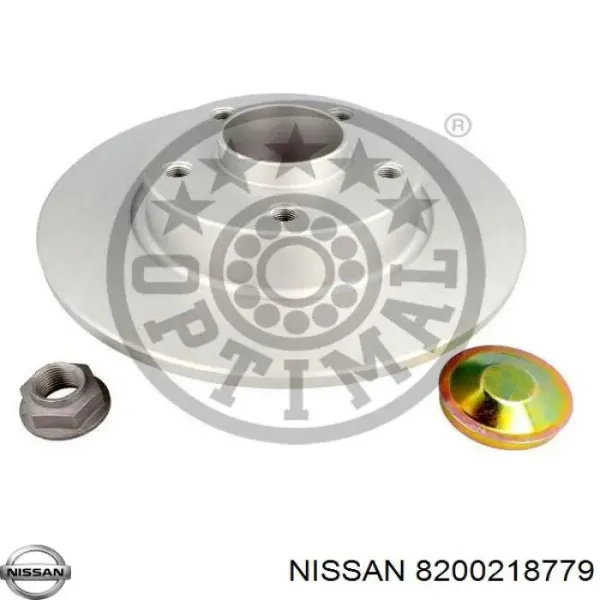 Disco de freno trasero Renault Trafic 2 FL