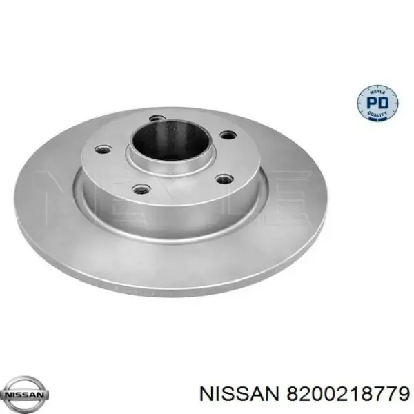 Disco de freno trasero Renault Trafic 2 FL