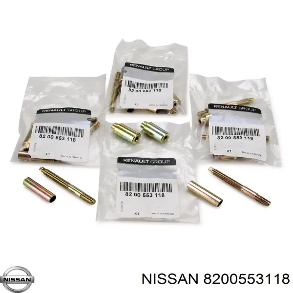 Tornillo de fijación del inyector 8200553118 Nissan/Infiniti