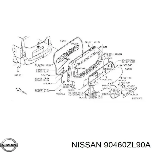  90460ZL90A Nissan/Infiniti