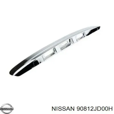 Listón embellecedor/protector, puerta de maletero NISSAN 90812JD00H