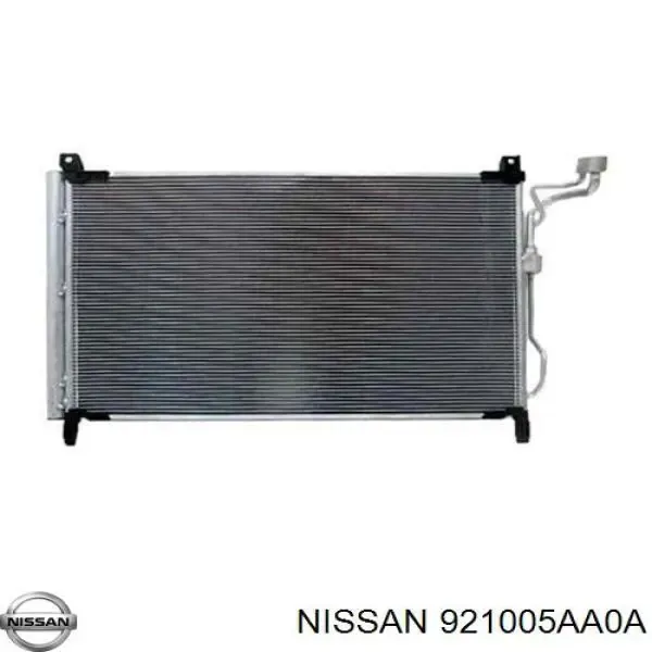Condensador aire acondicionado 921005AA0A Nissan/Infiniti