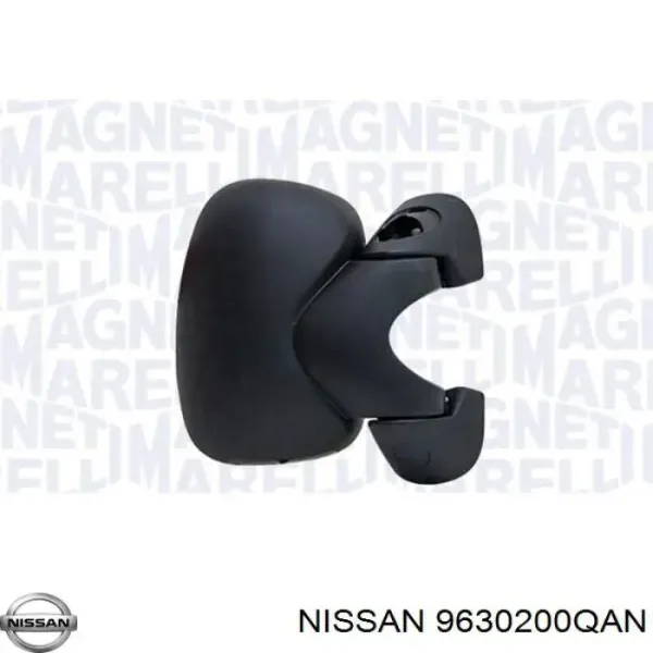 Espejo de retrovisor izquierdo 9630200QAN Nissan/Infiniti