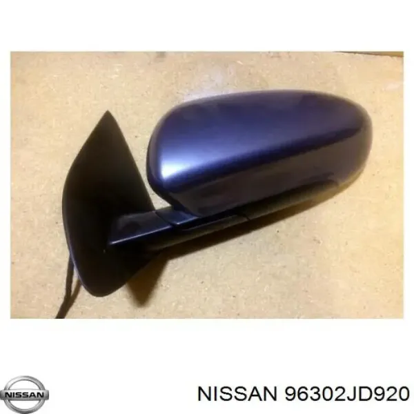Espejo retrovisor izquierdo Nissan Qashqai 1 J10
