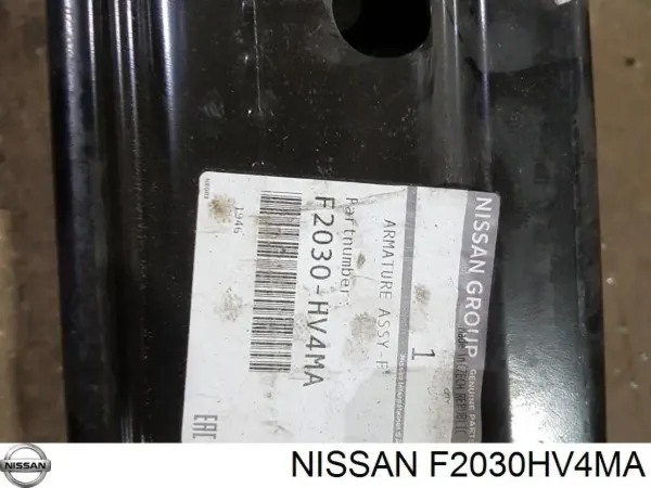 Refuerzo parachoque delantero F2030HV4MA Nissan/Infiniti