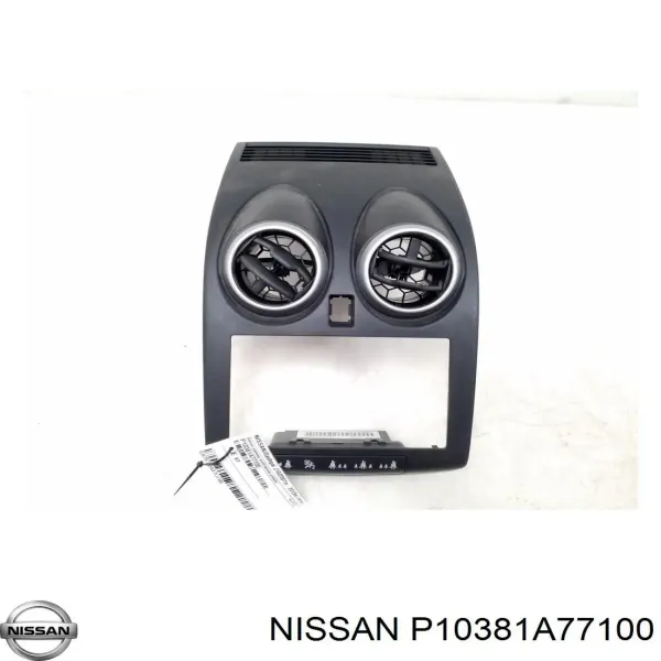 Embellecedor de la consola central P10381A77100 Nissan/Infiniti