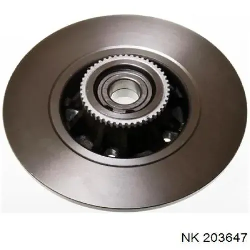 Disco de freno trasero Renault Trafic 2 FL