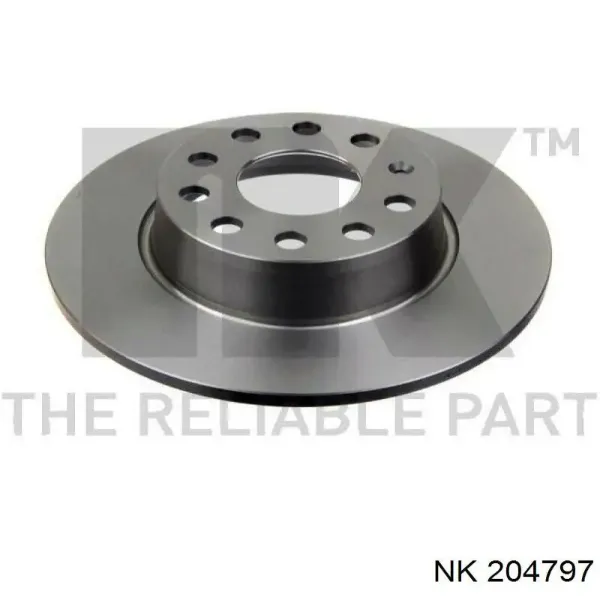 Disco de freno trasero Volkswagen Transporter 7HB, 7HJ, 7EB, 7EJ