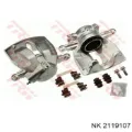 Pinza de freno delantera izquierda Citroen Jumpy U6U