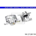 Pinza de freno delantera izquierda Honda Accord CB3, CB7