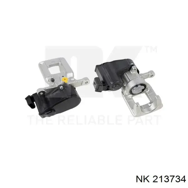 Pinza de freno trasera derecha 1651758280 Peugeot/Citroen