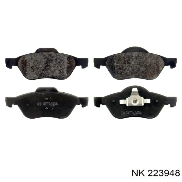 Pastillas de freno delanteras Renault Laguna 2 BG0, BG1