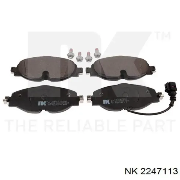 Pastillas de freno delanteras Volkswagen Passat 3G2, CB2
