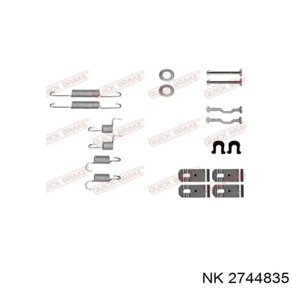 Juego de zapatas de frenos, freno de estacionamiento Subaru Forester 4 S13, SJ