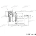 Junta homocinetica Subaru Forester S12, SH