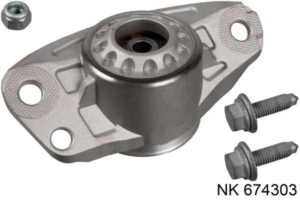 Soporte amortiguador trasero Skoda Octavia 1Z3