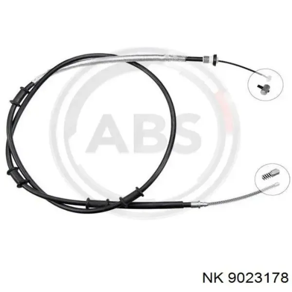 Cable de freno de mano trasero derecho/izquierdo 601009 Beca Cables
