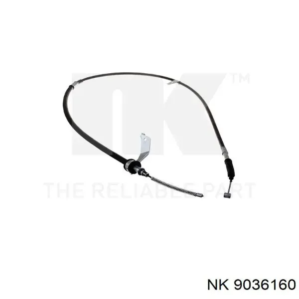 Cable intermedio de freno de mano 1987482643 Bosch