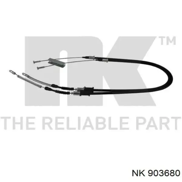 Cable de freno de mano trasero derecho/izquierdo 999175 SPJ